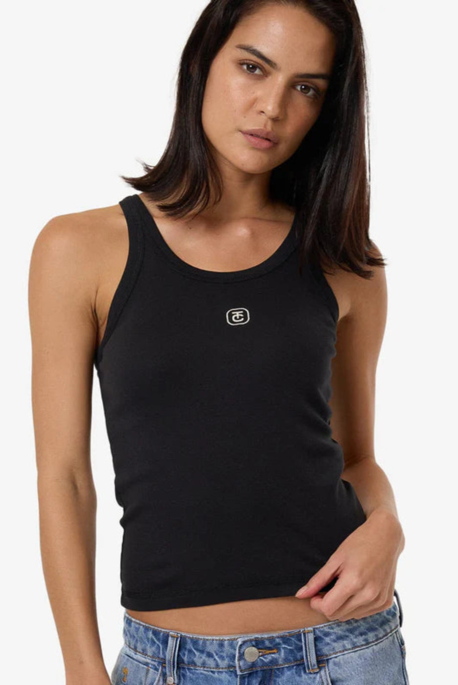 thrills apex tank washed black