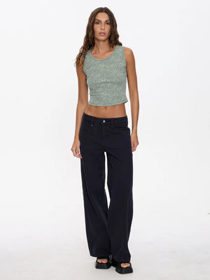 Thrills Speak No Evil Y2K Tank Dirty Sage