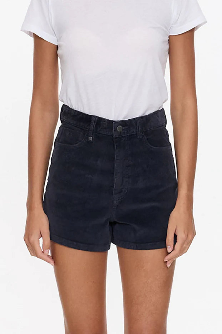 Thrills Erica High Rise Cord Short Total Eclipse