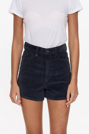 Thrills Erica High Rise Cord Short Total Eclipse