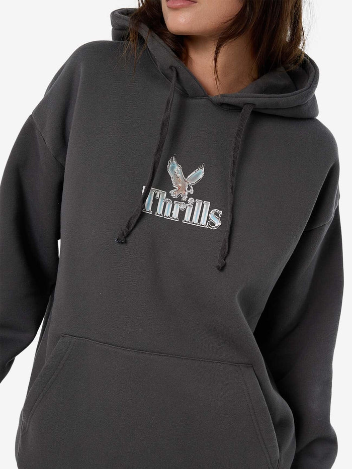 Thrills Strength And Glory Slouch Hood Merch Black
