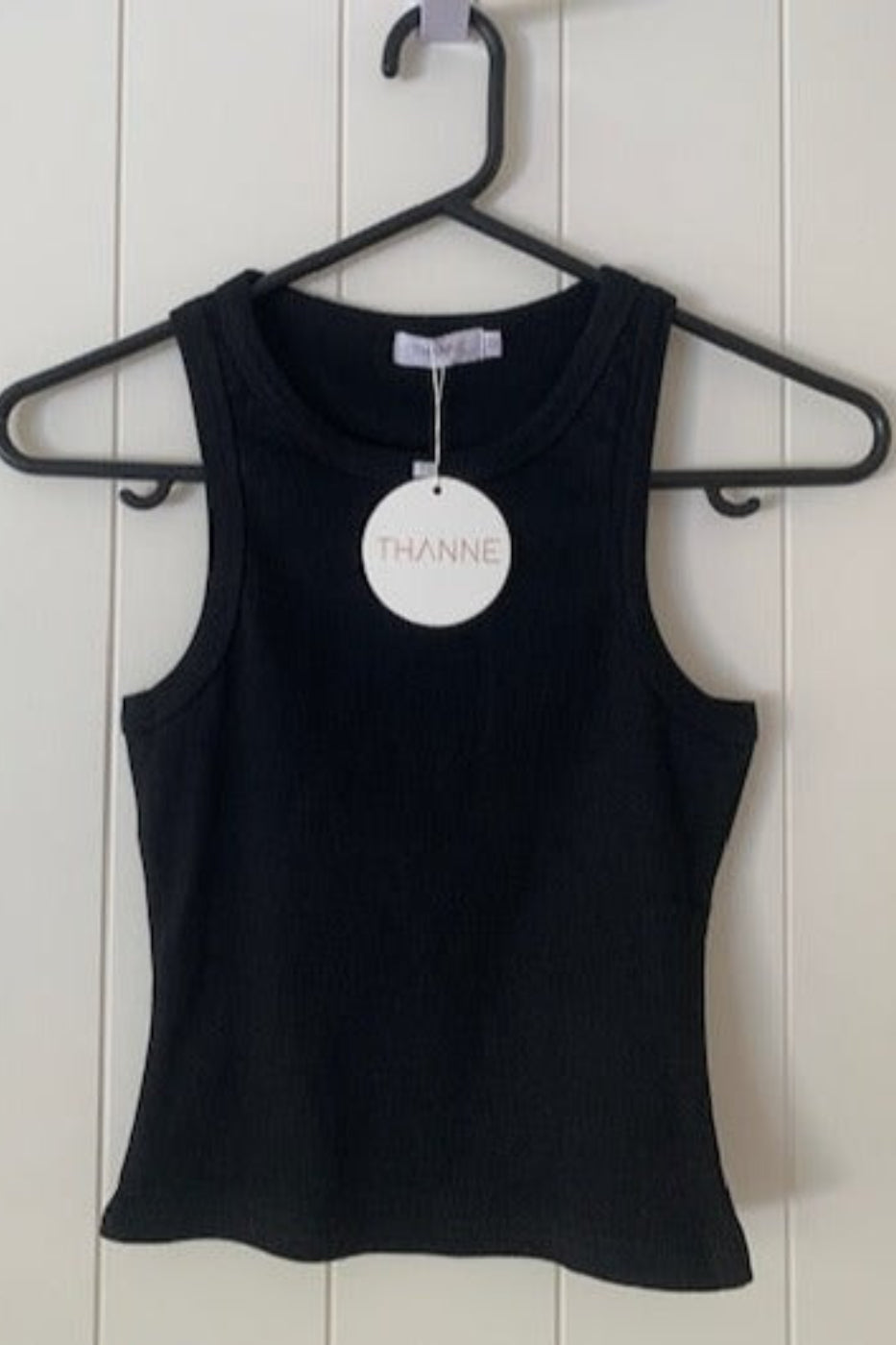 Thanne Frankie Tank Black