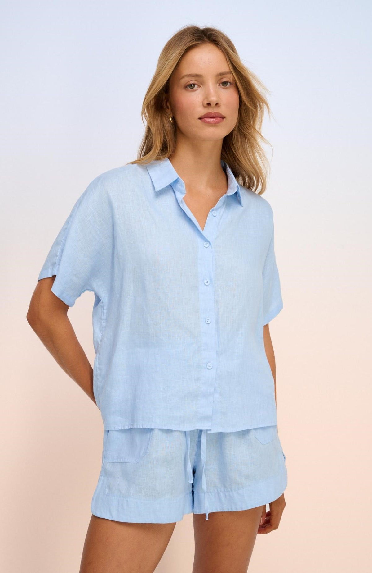Little Lies Bronte Shirt Chambray