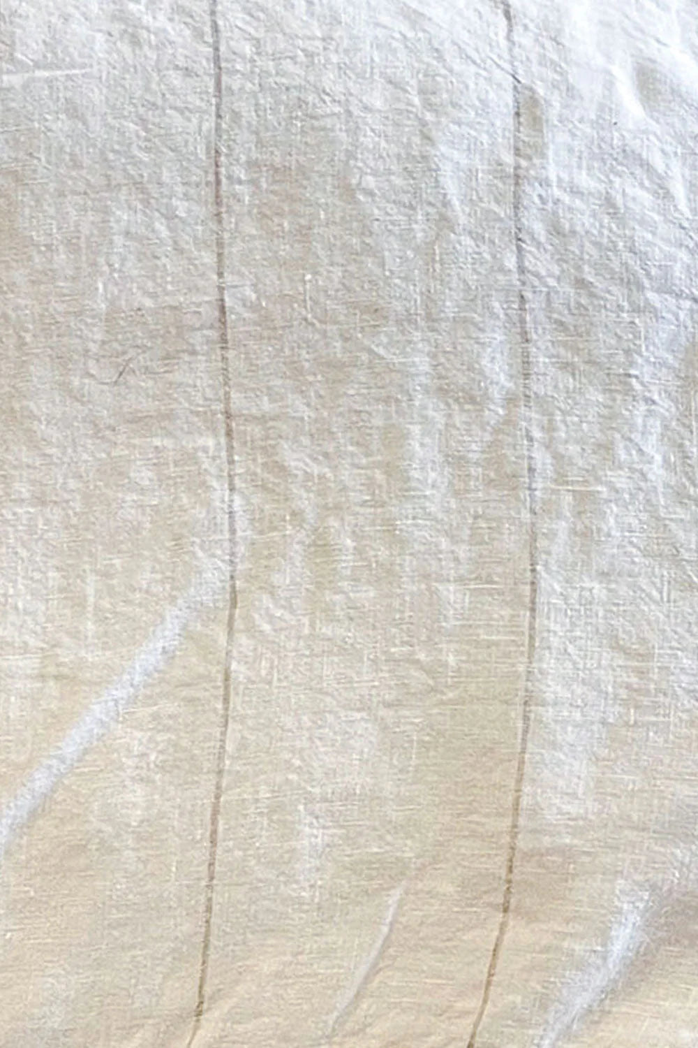 Eadie Fundamental Linen Midi Slip Dress White/Natural