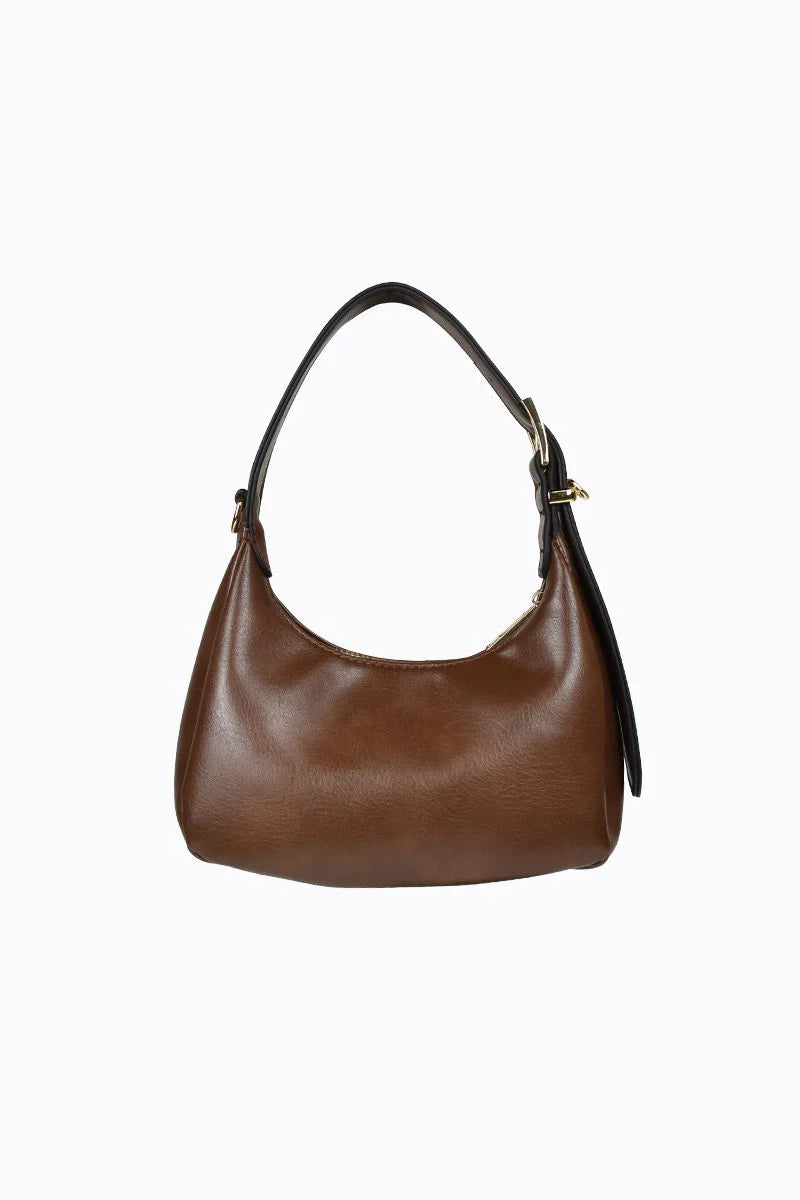 Peta + Jain Gigi Mini Shoulder Bag Chocolate/Gold