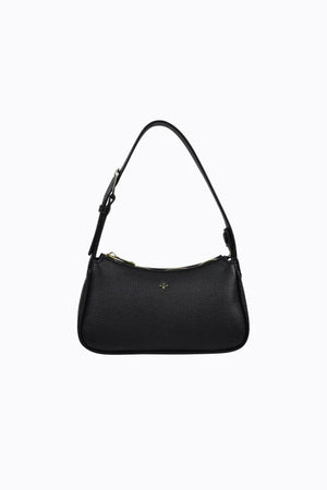 Peta + Jain Gabi Small Shoulder Bag Black Pebble