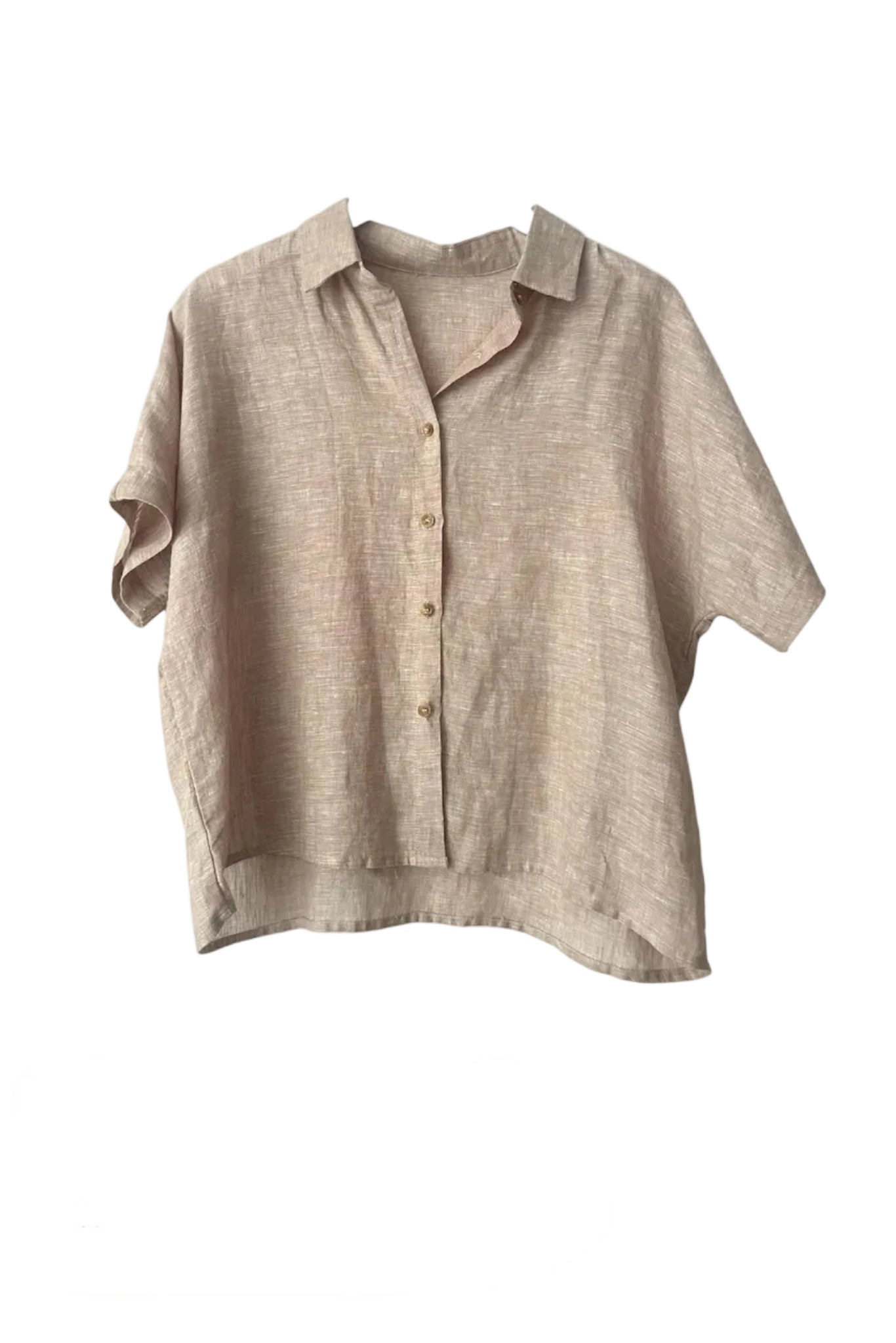 Little Lies Bondi Shirt Beige