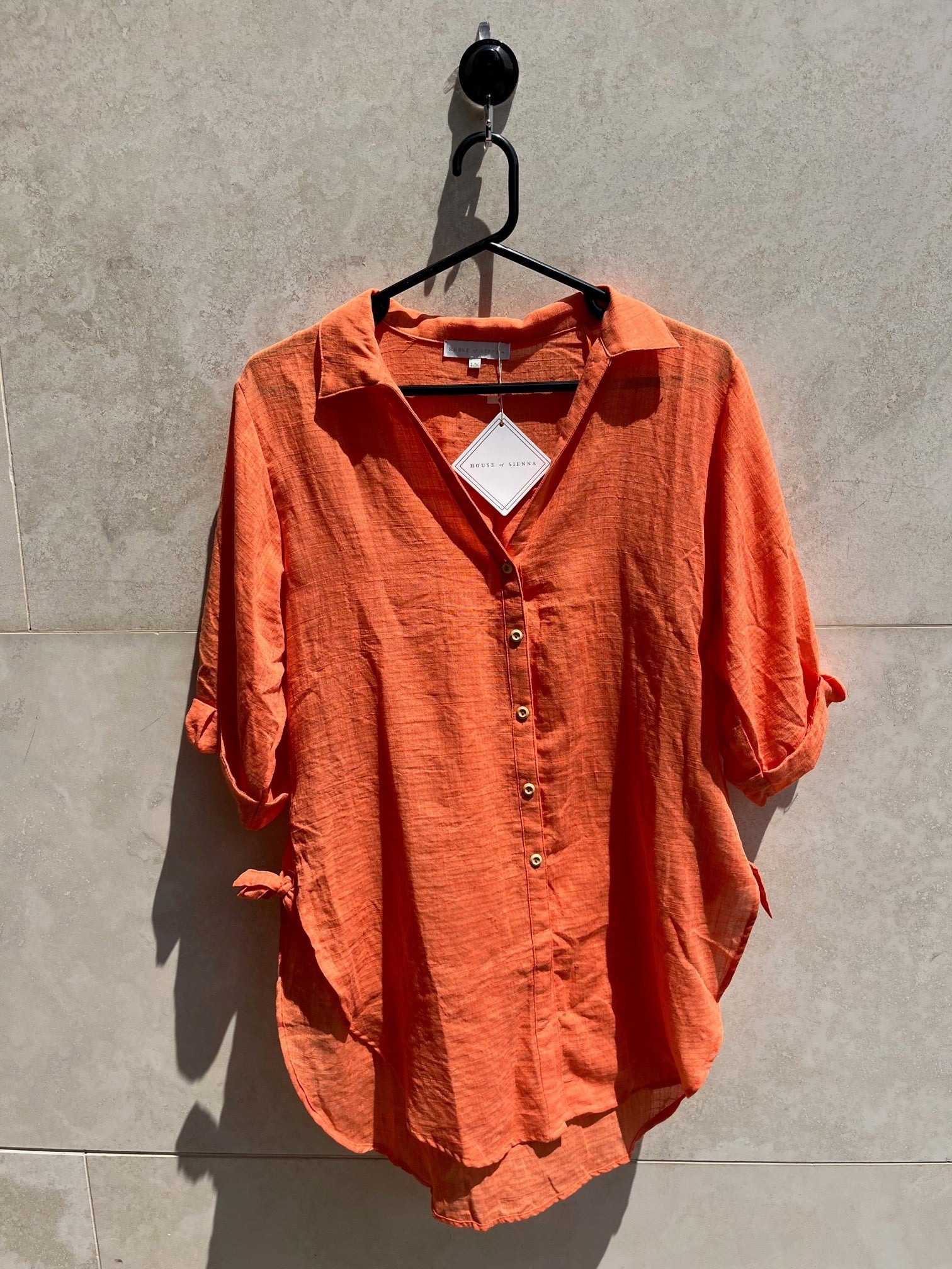 Mia Miss M Shirt/Dress Orange