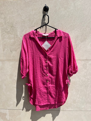 Mia Miss M Shirt/Dress Hot Pink