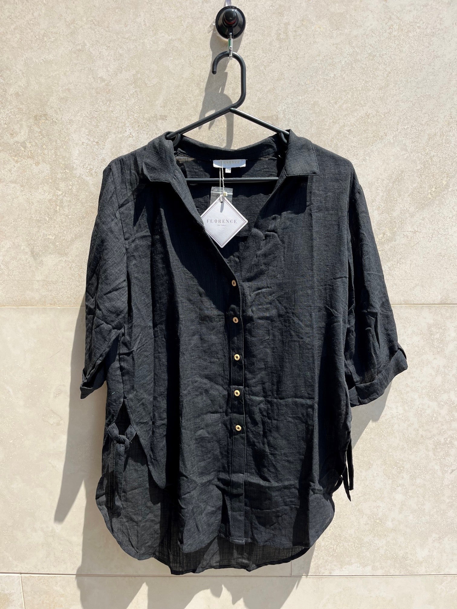 Mia Miss M Shirt/Dress Black