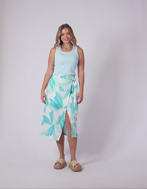 Foxwood Ives Skirt Aqua