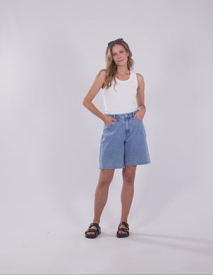 Foxwood Harley Short Light Blue