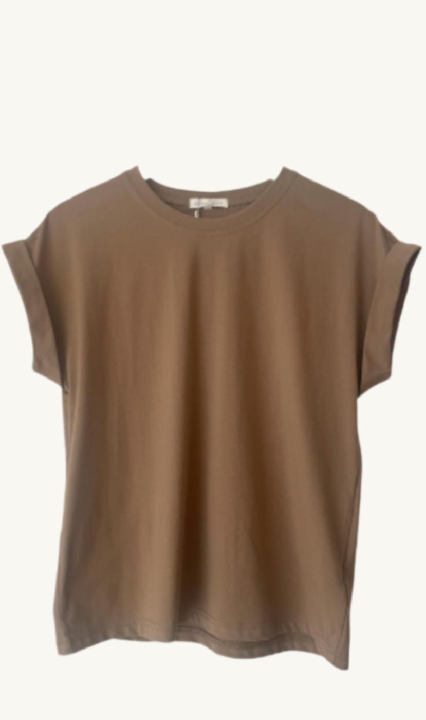 Little Lies Rhodes Tee Mocha