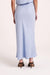 Nude Lucy Ines Cupro Skirt Mineral Blue