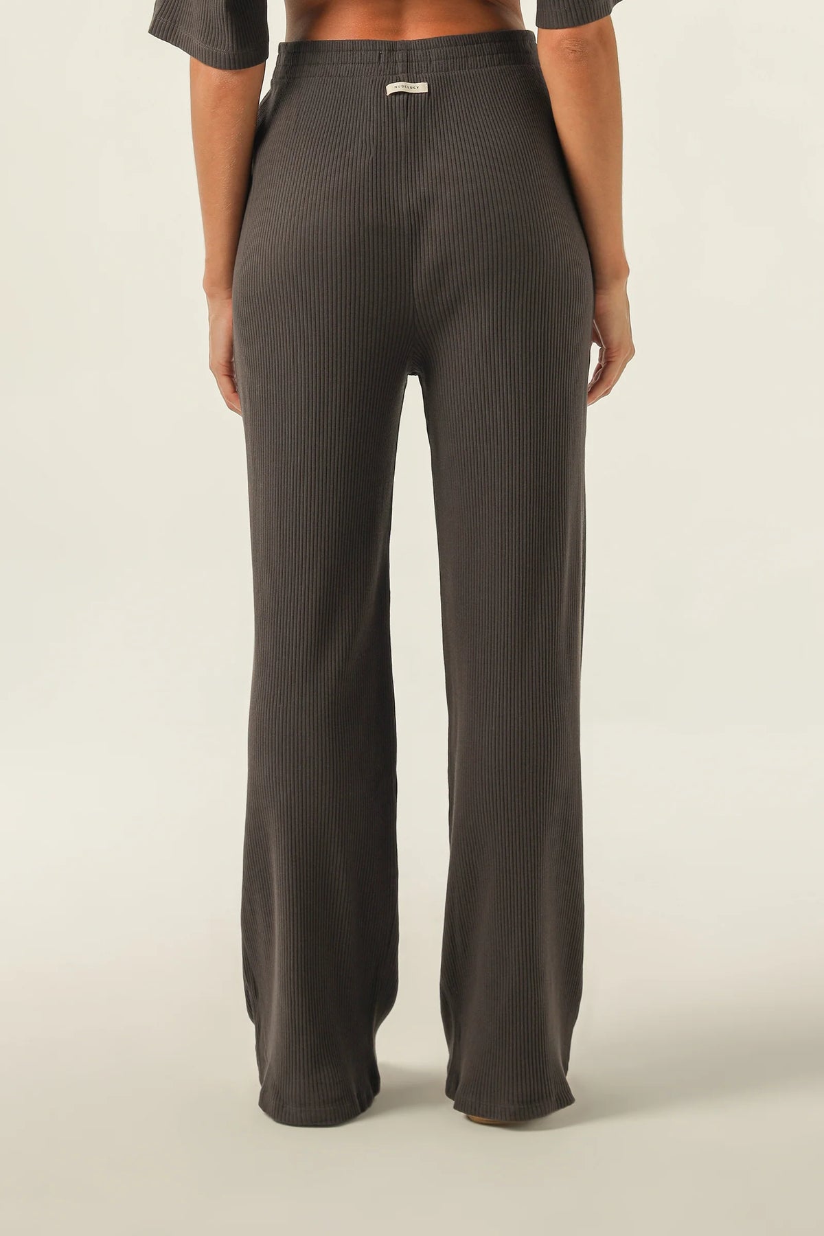 Nude Lucy Nude Lounge Ribbed Pant Coal
