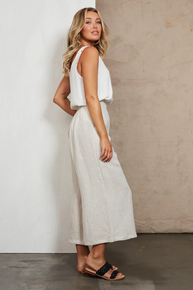 Eb & Ive Studio Crop Pant Tusk