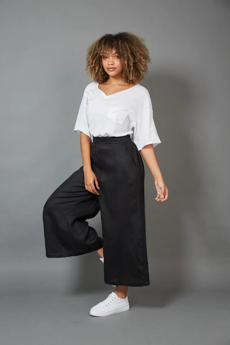 Eb & Ive Studio Crop Pant Ebony