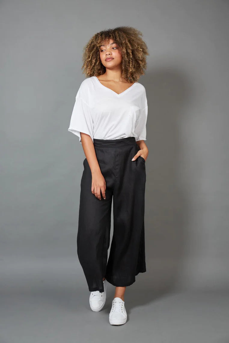 Eb & Ive Studio Crop Pant Ebony