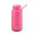 Frank Green 34oz S/S Ceramic Reusable Bottle Straw Lid Neon Pink