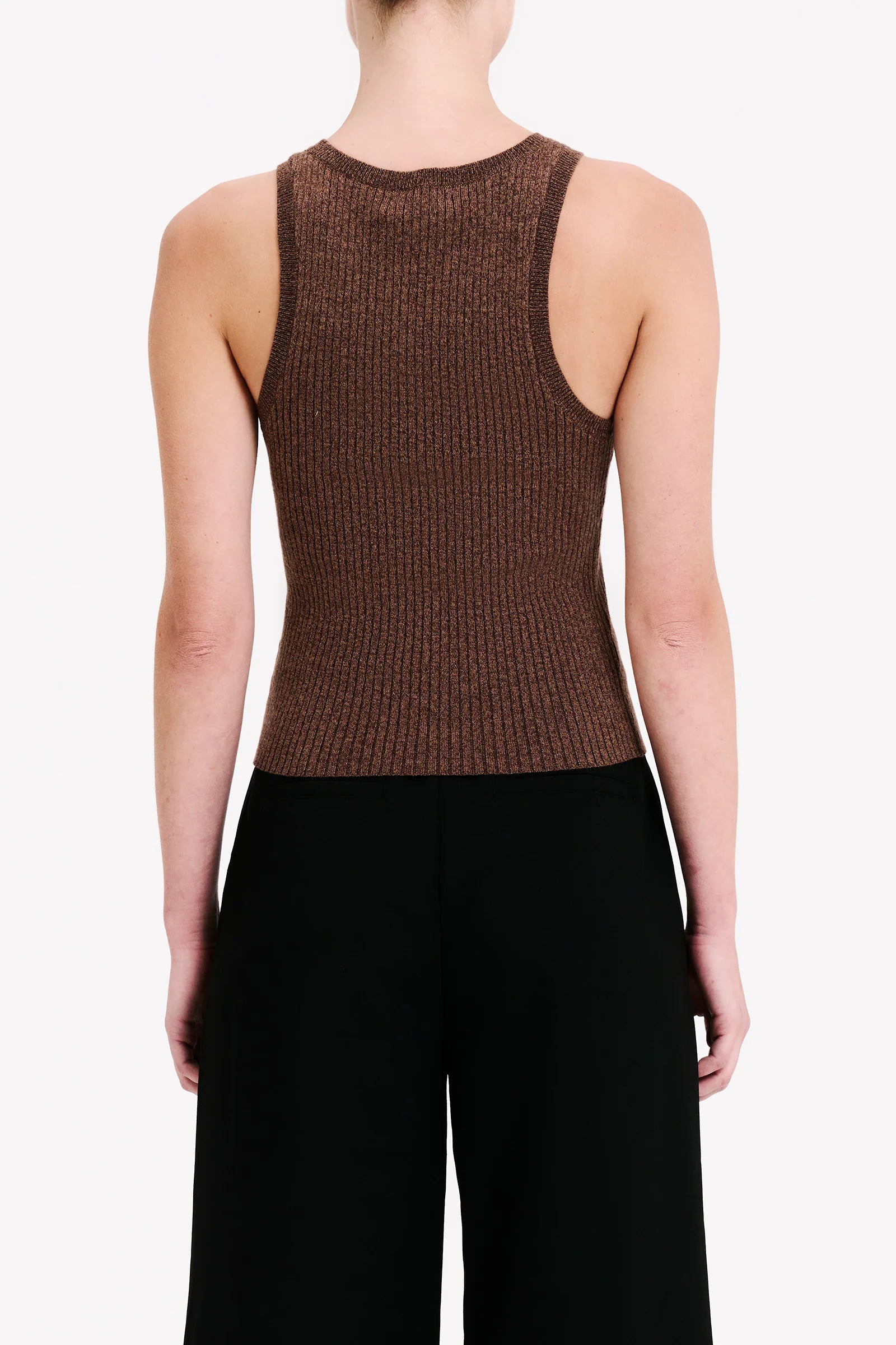 Nude Lucy Nude Classic Knit Tank Cola
