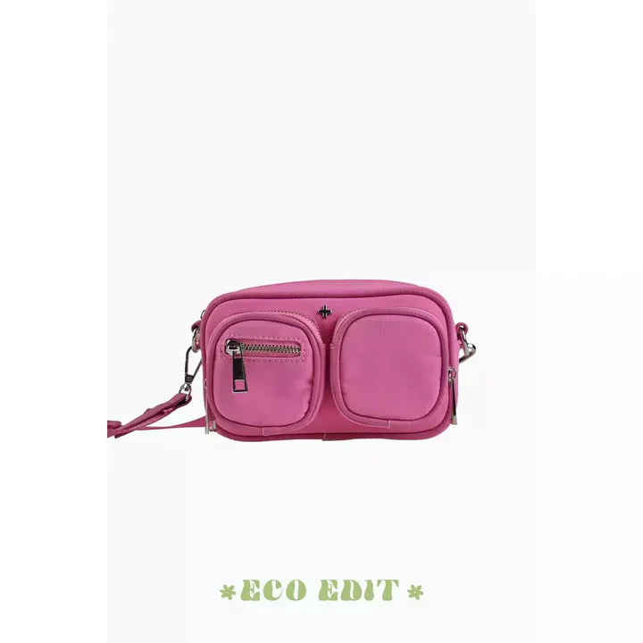 Peta + Jain Lala Mini Utility Xbody Bag Pink Nyl Silv