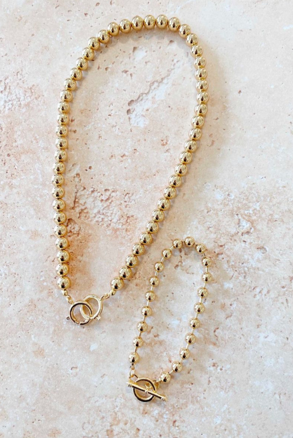 Angels Whisper Yana Orb Necklace Gold