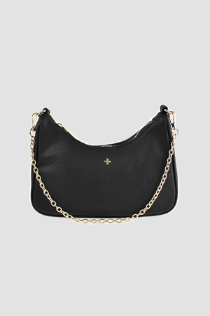 Peta + Jain Paloma Versatile Crosssbody Shoulder Bag Blk/Gold
