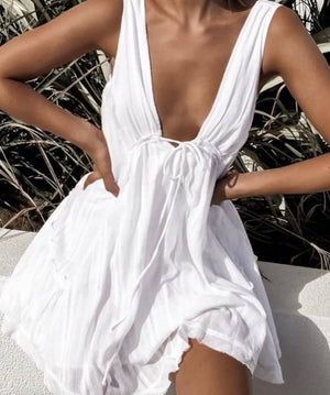 Goddess Brand New Dress White