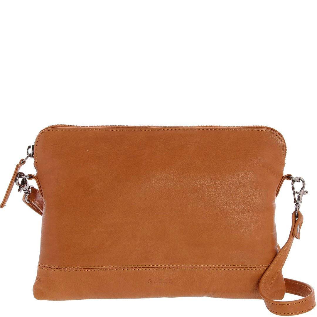 Gabee Holly Leather Crossbody Bag Tan