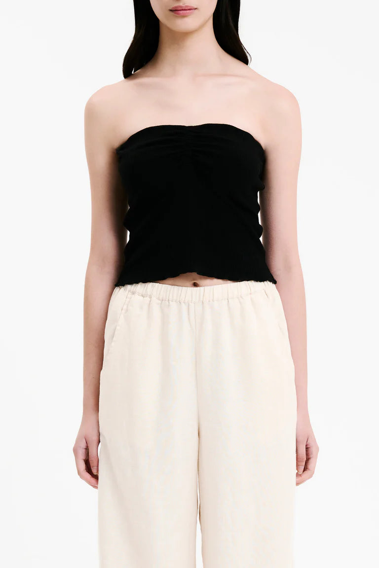 Nude Lucy Desi Waffle Bodice Black